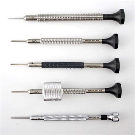 Bergeon Swiss Made Watchmakers Screwdrivers 